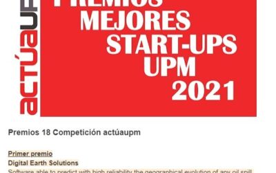 Digital Earth Solutions gana los Premios a las Mejores start-ups UPM 2021